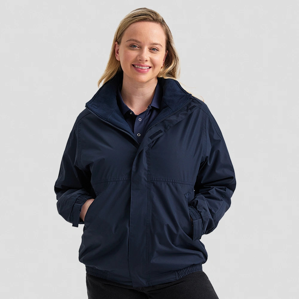 model wearing Premium Outdoor Jacket UC620