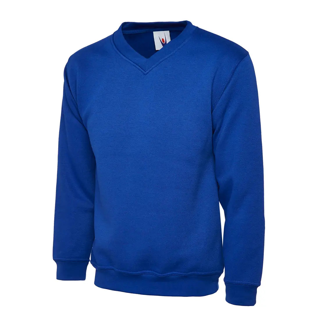 Royal blue Uneek Classic V-Neck Sweatshirt UC204