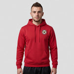 model wearing Frodsham JFC Supporters Hoodie - Adult