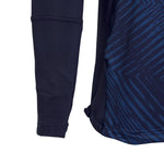 Sleeve close-up of the Men's Volt 1/4 Zip Performance Top in Navy.