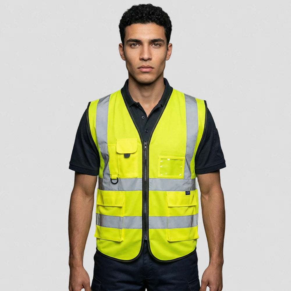 model wearing Lynton Superior Waistcoat