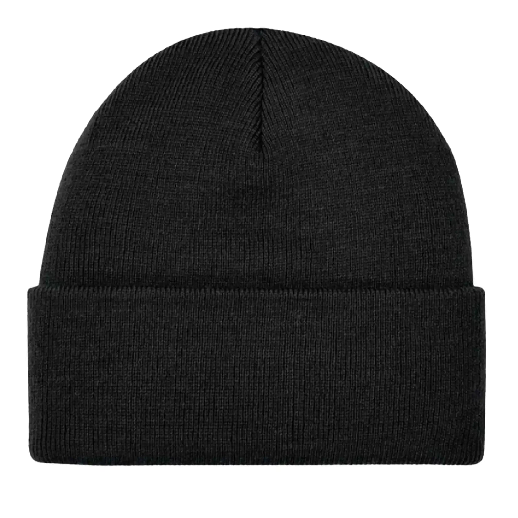 Rear view of Winsford ASC Cuffed Beanie (Black) BB45