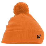 Winsford ASC Cuffed Bobble Beanie (Orange) BC426