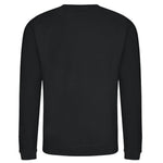 Back of the Winsford ASC Premium Sweat – Adults JH030 in Jet Black