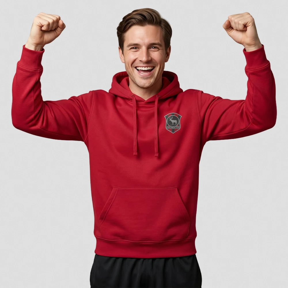 model wearing Hartford Football Club Supporters Hoodie - Adult