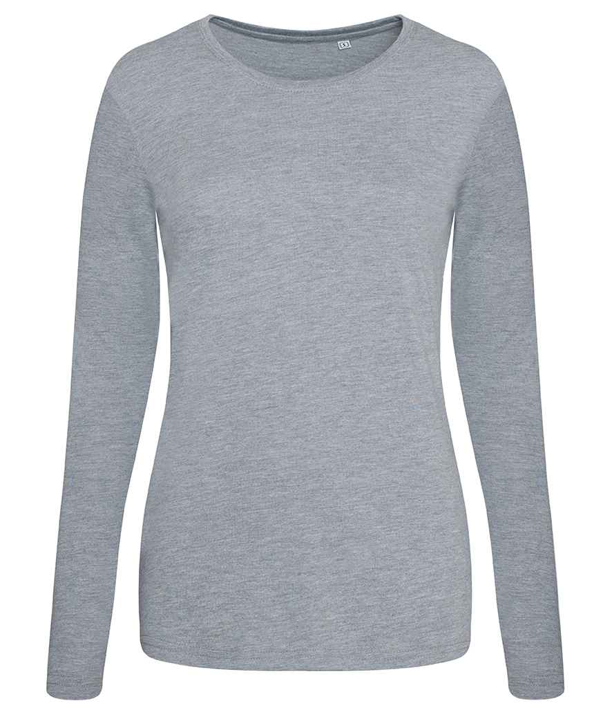 AWDis Ladies Long Sleeve Tri-Blend T-Shirt