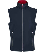 Regatta RG372 (TRA925) Ascender Two Layer Soft Shell Bodywarmer navy/classic red