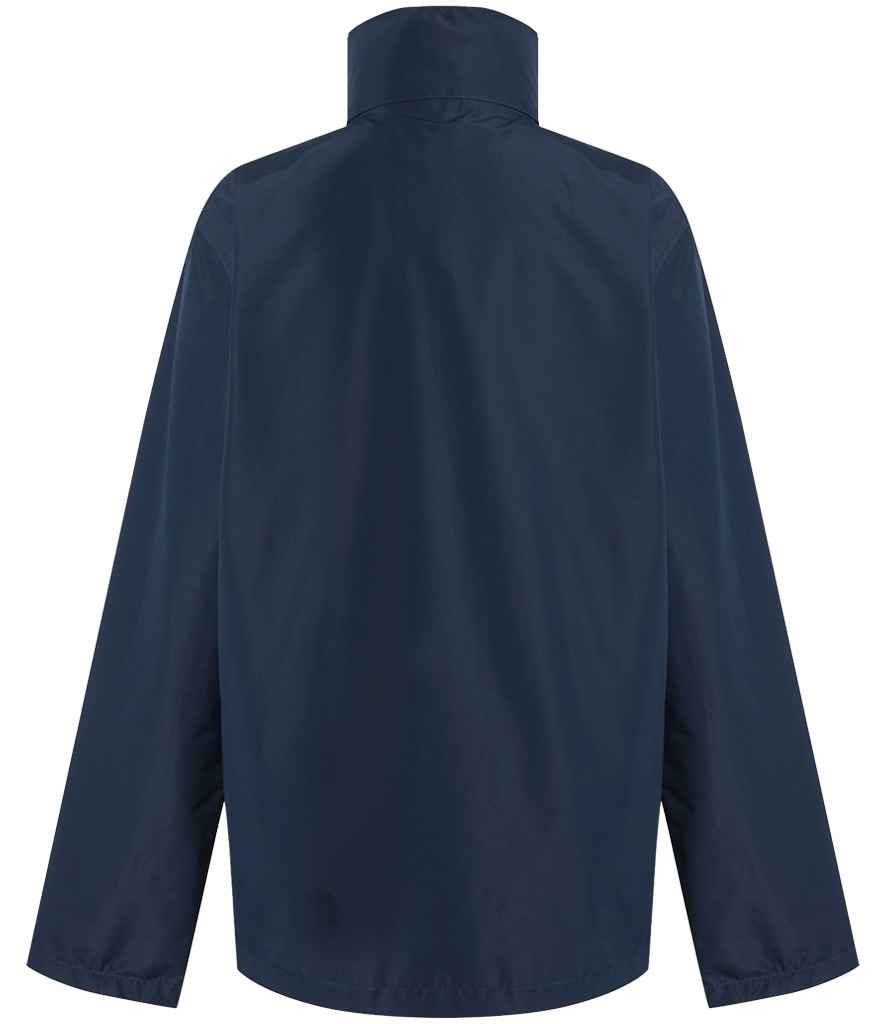 back view of navy red Regatta RG374 (TRW532) Ascender Waterproof Shell Jacket
