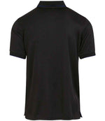Rear view of Regatta Navigate Polo Shirt in Black / Royal