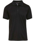 Regatta Navigate Polo Shirt in Black / Grey
