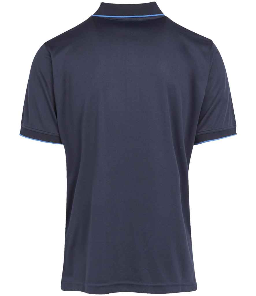 Rear view of Regatta Navigate Polo Shirt in Navy / French Blue