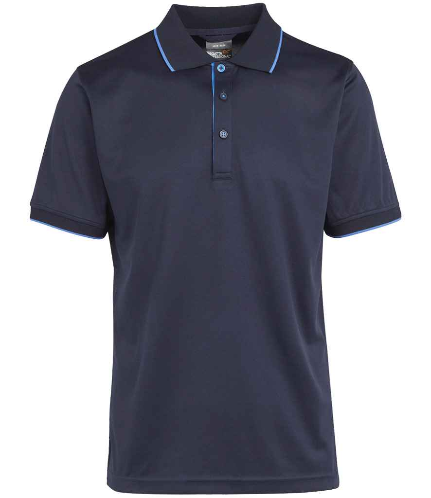 Regatta Navigate Polo Shirt in Navy / French Blue